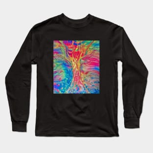 Colorful Tree of Life Long Sleeve T-Shirt